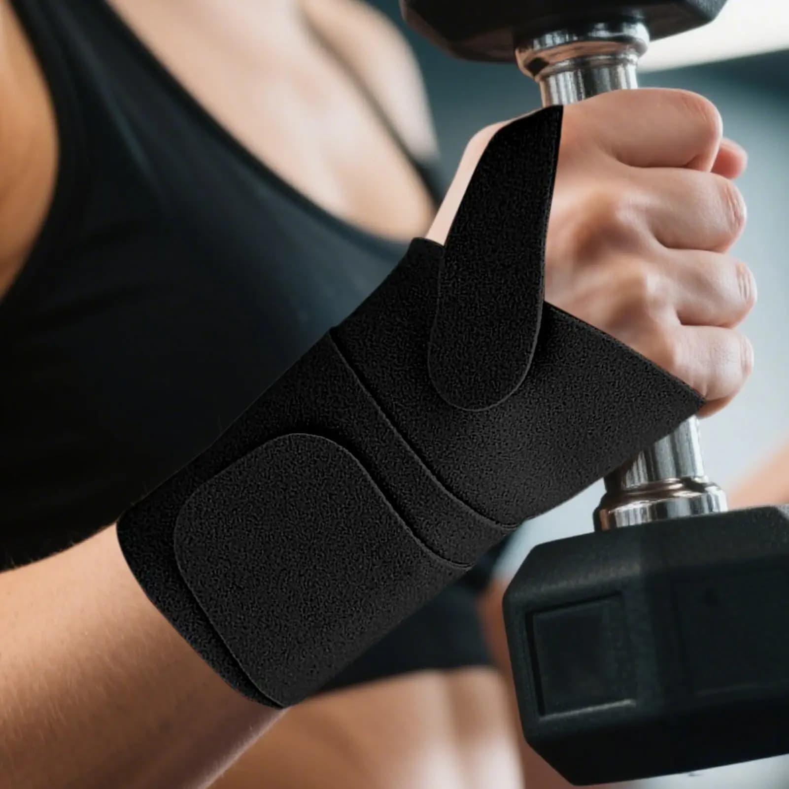 Supporto per il polso Tutore regolabile per polso pollice Protezione per le mani Involucri traspiranti per la digitazione Sport Giardinaggio Palestra Baseball Anziani