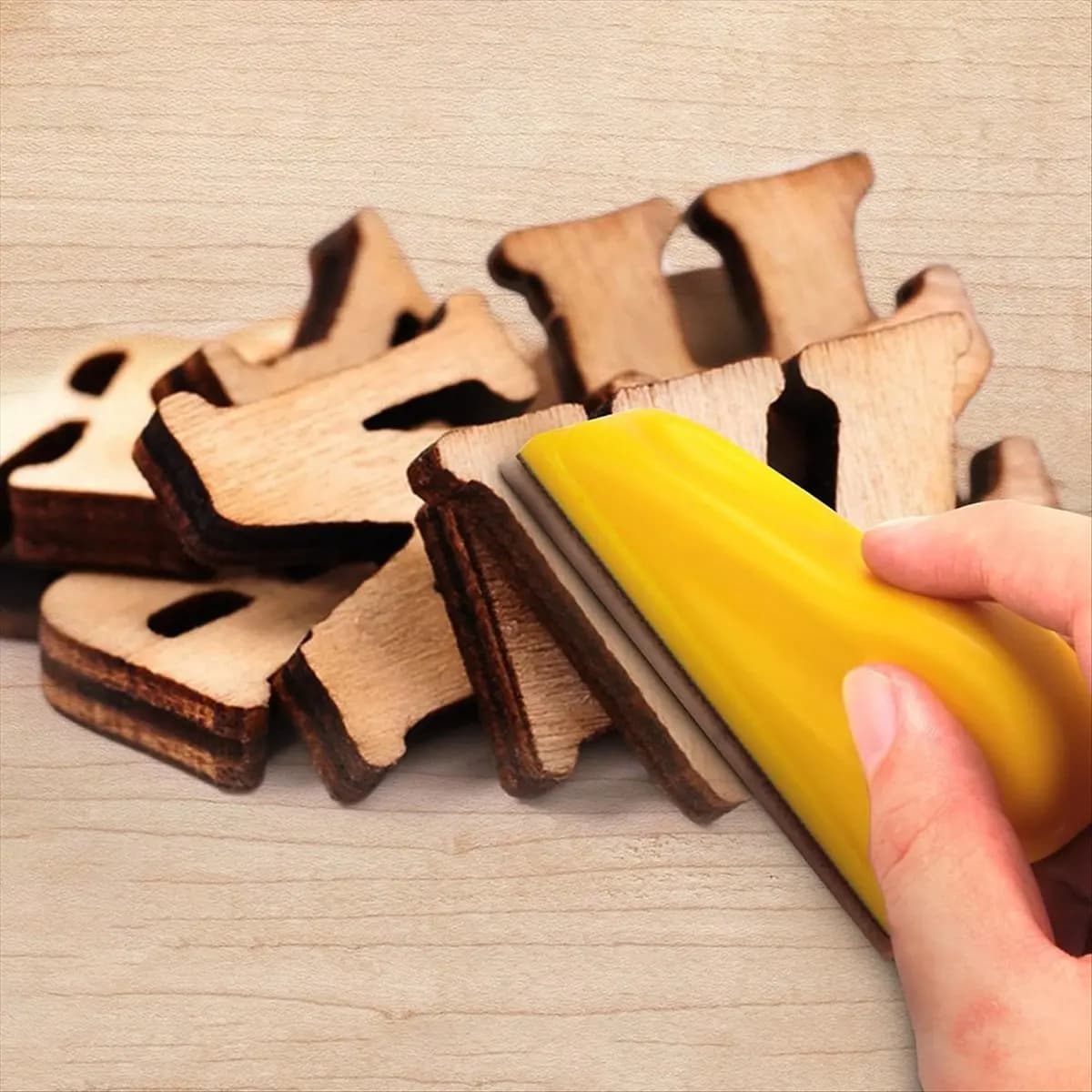 828 Mega Sale 70 PCS Micro-Type Detail Sander Paper Kit, 3.5x1Inch Mini Hand Sanding Block with Hook and Loop for Wood Crafts