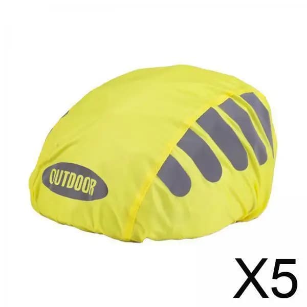 Copertura Impermeabile Universale per Casco da Bicicletta, Protezione Antivento e Riflettente per Casco da Mountain Bike, Uso Esterno