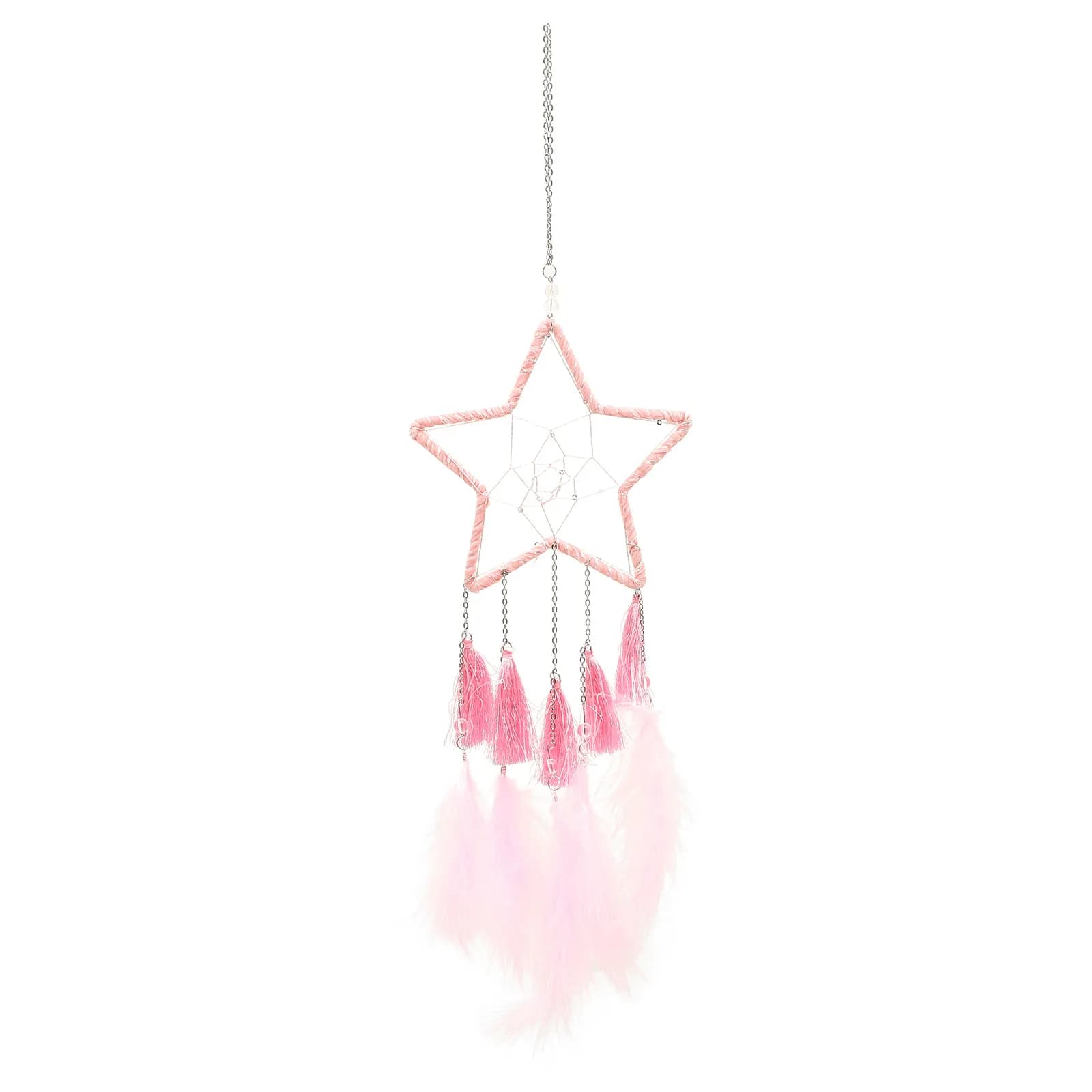 Woven Hanging Pendant Dream Catcher Wall Art Decor with Creative Modeling and Rustic Texture for Sitting Room Basement Office