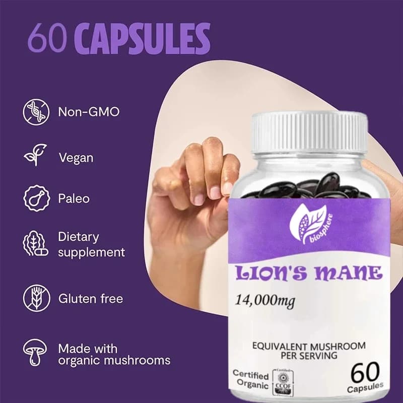 1 60 capsules Dose daily Non-GMO vitamin C supplement for immune and skin health support