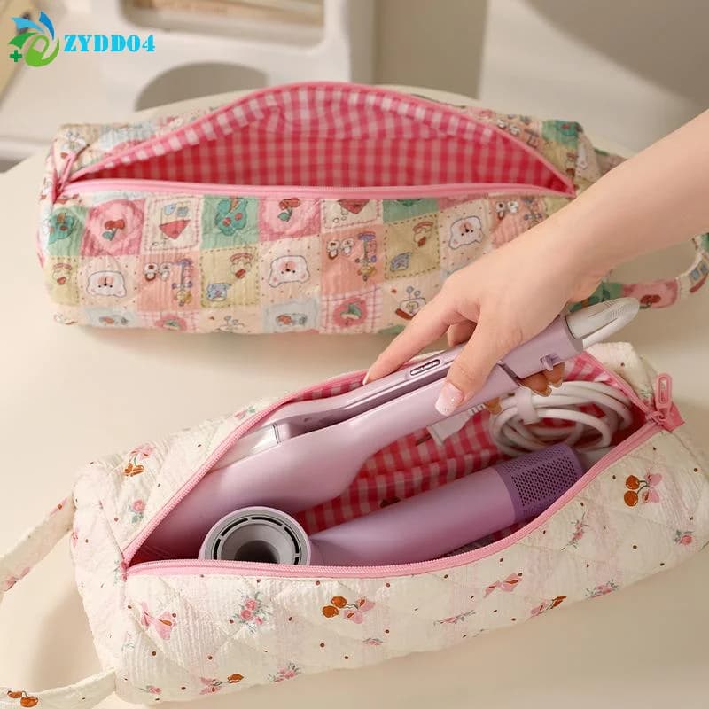● 1 Bag Door Hair Dryer, Organizer for Travel Tools for Women, Easy to Transport, 36*8cm