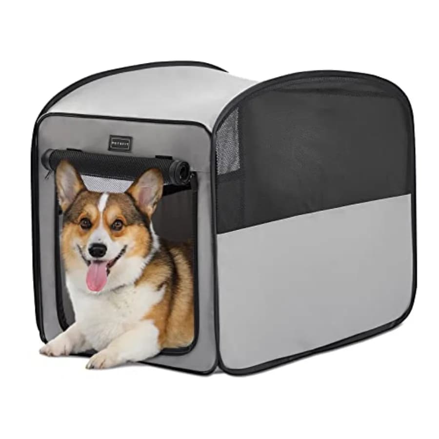 Trasportino Portatile Pop-Up per Cani, Gabbia Impermeabile per Animali Domestici, Cuccia per Cani da Interno/Esterno, Trasportino per Cani da Viaggio