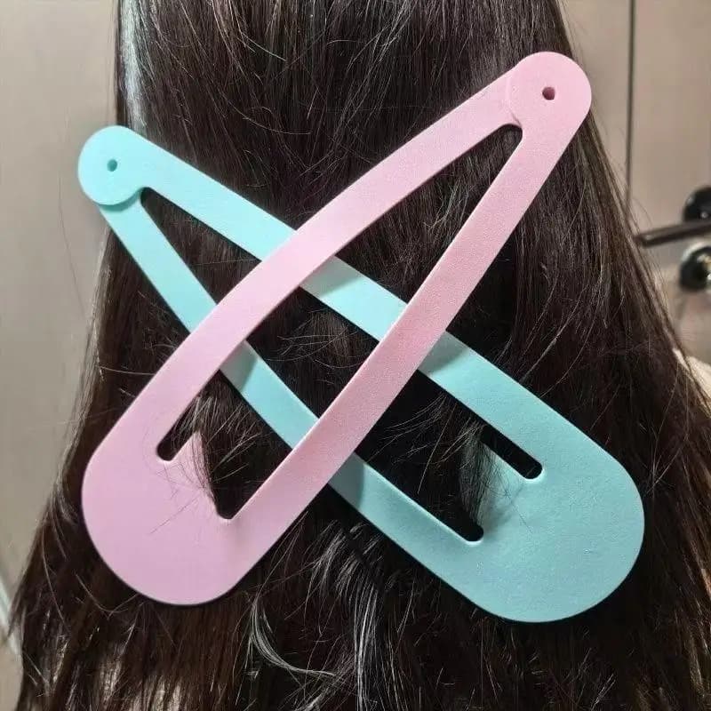 ●Photography Props Creative Extra-large Hair Clips Solid Color INS BB Clip 28cm Kawaii Curtain Clip Funny Prank Accessory Gift