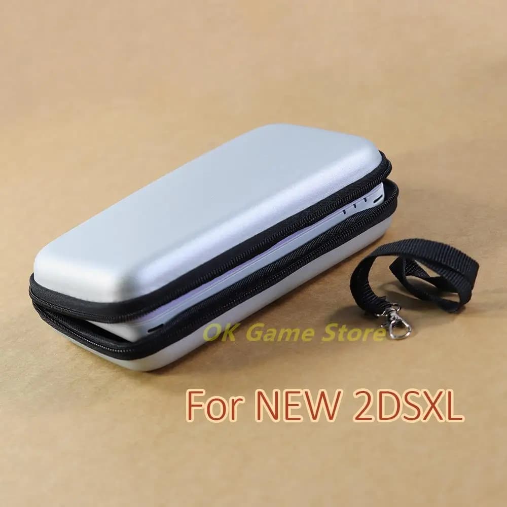 Custodia protettiva in EVA da 1 pezzo con cordino per custodia protettiva per Nintend Switch per Nintendo new 2dsxl ll Gamepad