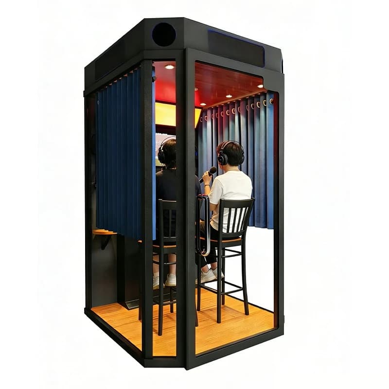 Singing Machine K: Sala Karaoke All-in-One, Macchina Commerciale Insonorizzata per Studio e Uso Professionale