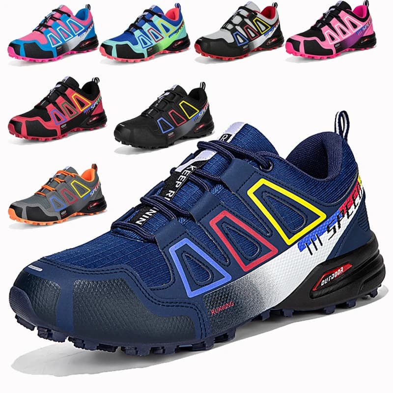 Scarpe da trekking impermeabili da donna, taglia grande da uomo fino a 48 # Scarpe da ginnastica da esterno Scarpe da ginnastica da trekking Arrampicata Trekking Caccia Tattica Sneake