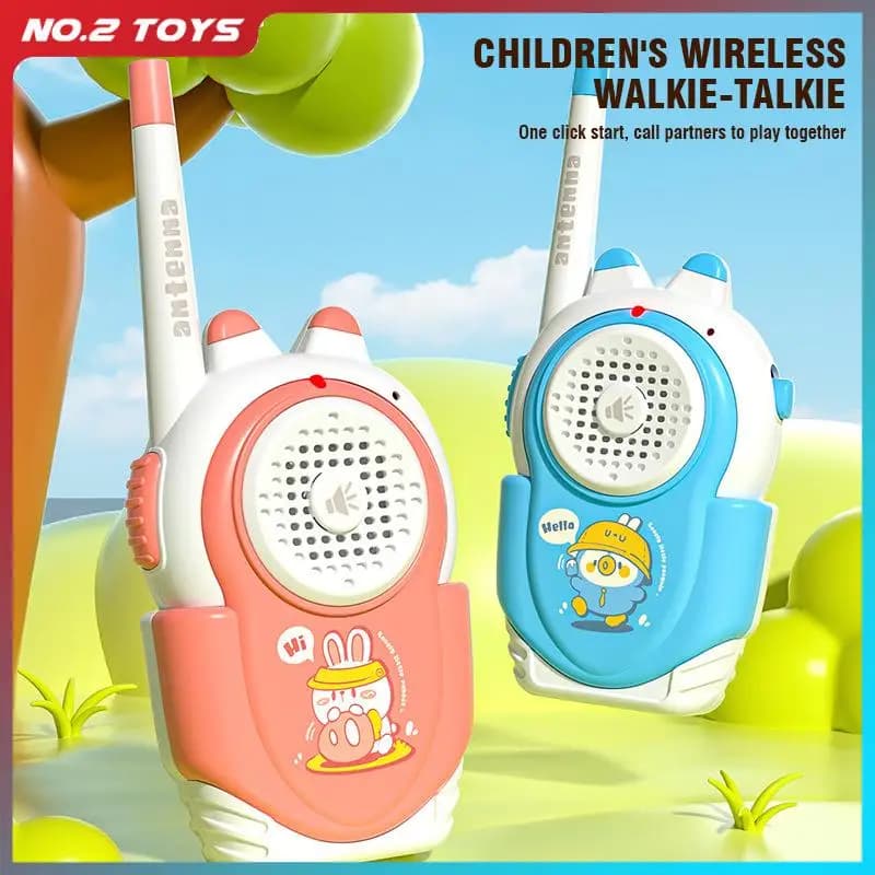 1 paio di walkie talkie per bambini giocattoli interattivi genitore-figlio 500M macchina citofonico cercapersone wireless per bambini giochi all'aperto giocattoli regalo