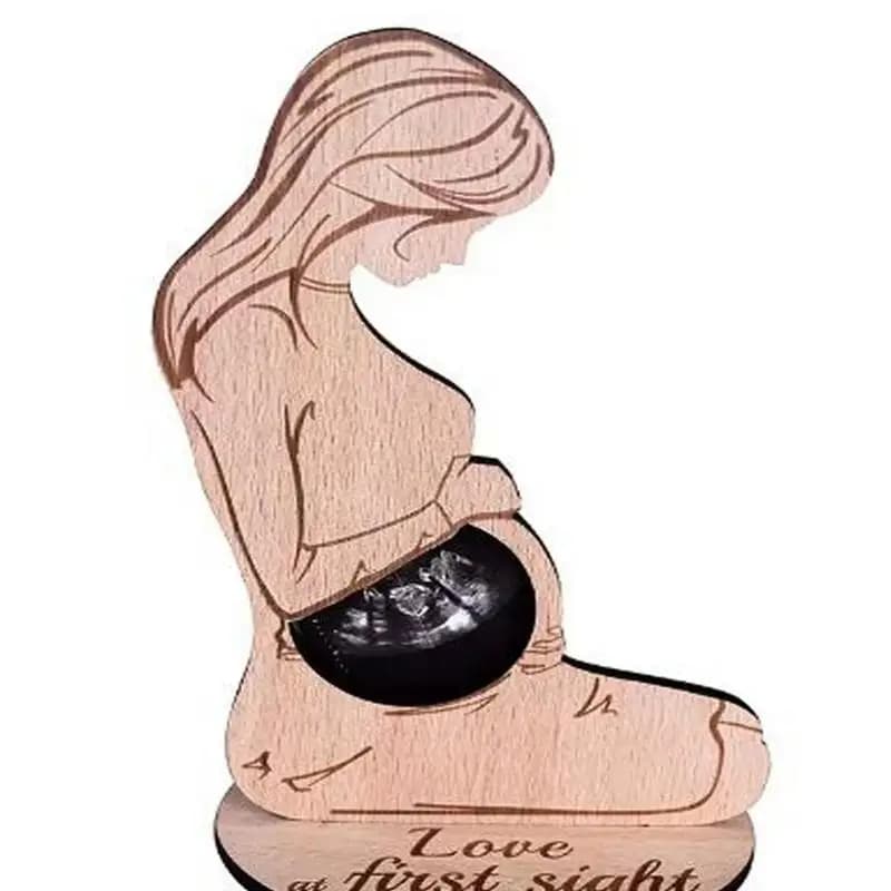 Newborns Sonogram Pregnant Frame Mother Shot Ultrasound Keepsake Frame Pregnancy Frame for Photo Gender