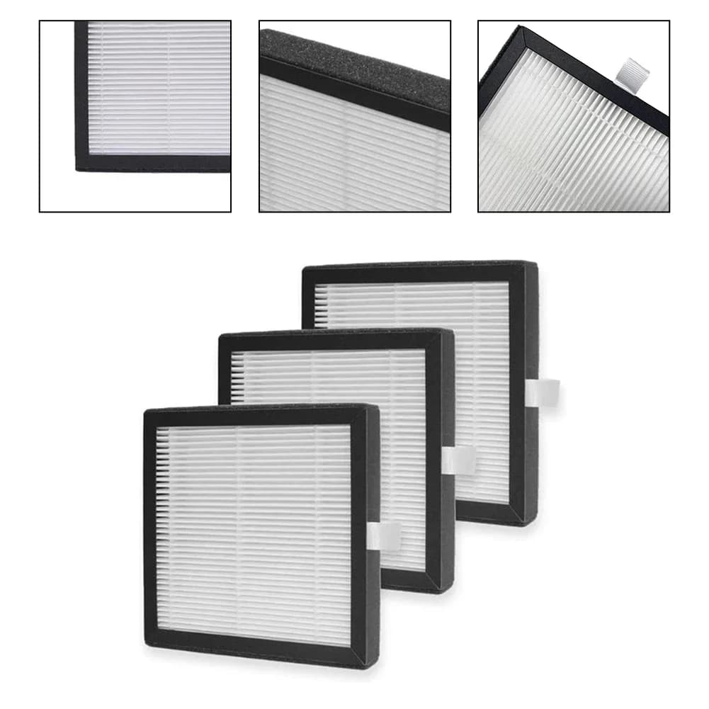 3PCS HEPA Filter Replacement For Afloia-Q7 Air Purifier Dehumidifier 2 In 1 Home Kitchen Appliance Accessories White Black