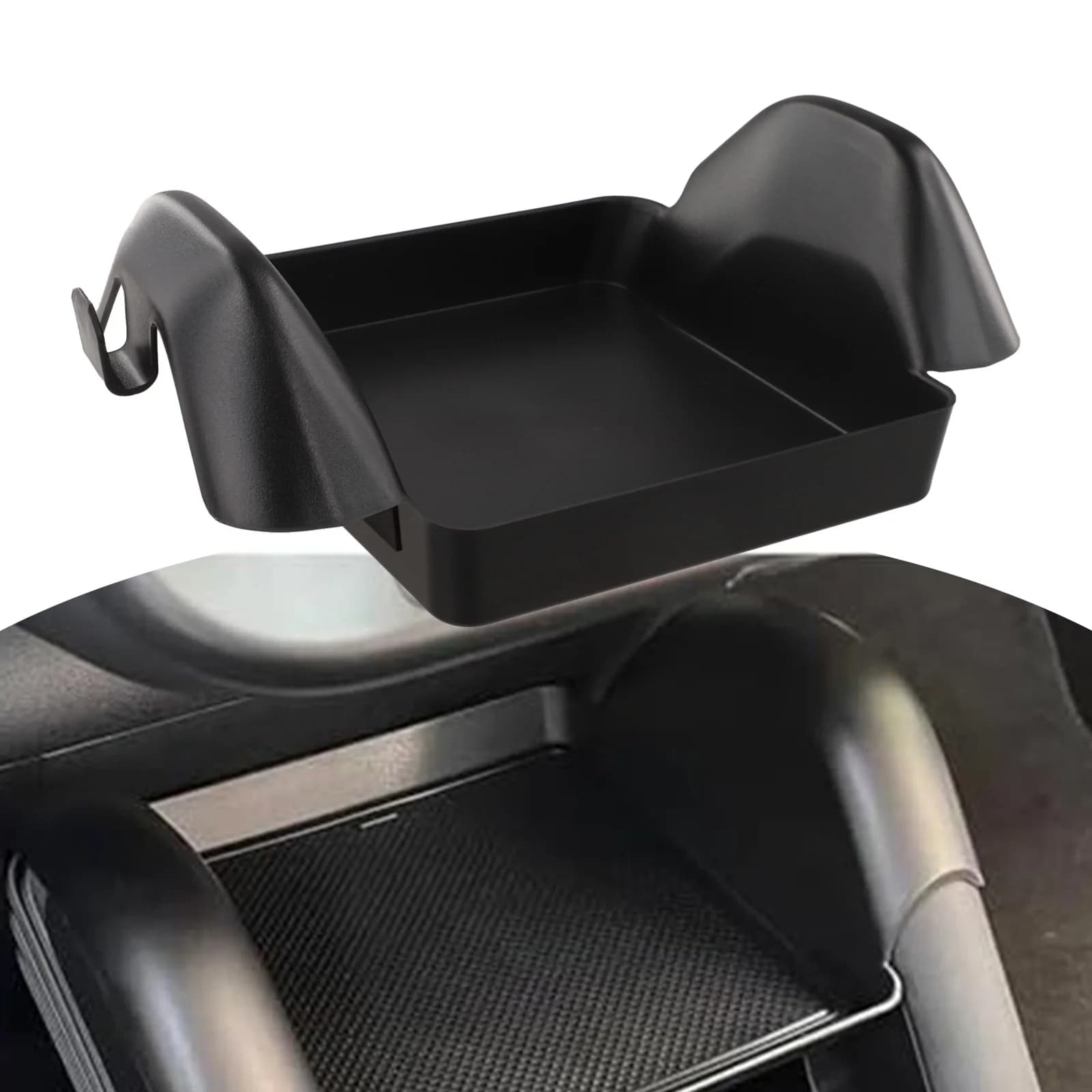 Auto Scatola di Immagazzinaggio di Controllo Centrale Per Mini Per Cooper E SE J01 EV 2025 Organizer Vassoio Caso Console Centrale Accessori Interni ABS
