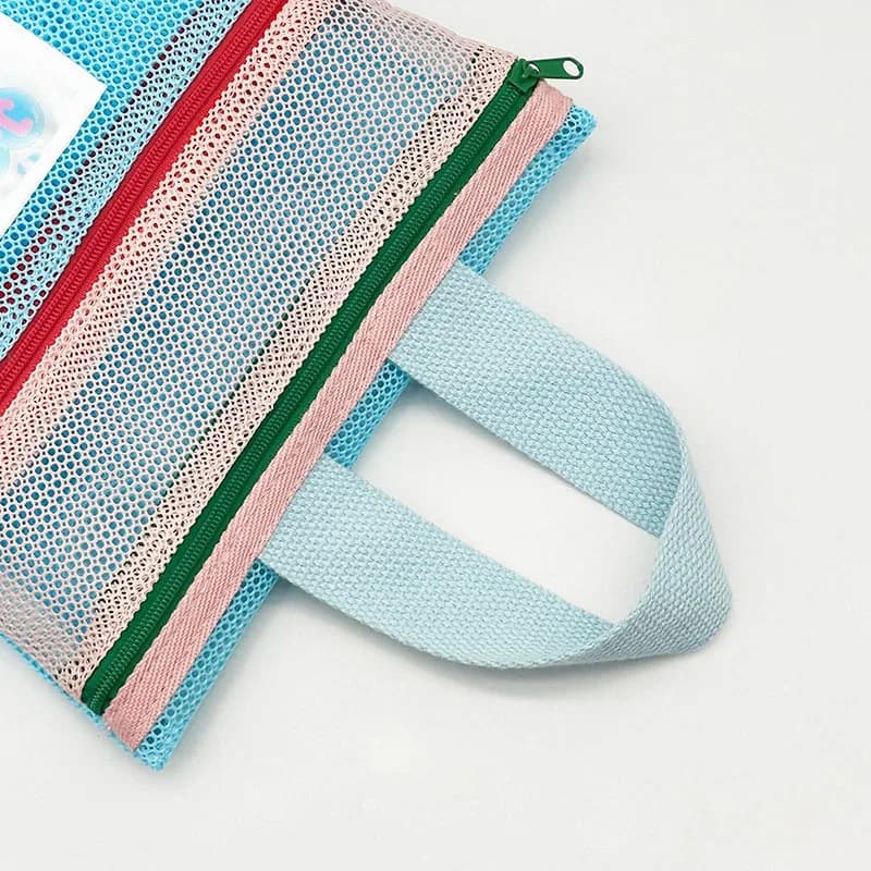 Travel Portable Tote Bag Mesh Shower Bags Multifunctional Makeup Pouch Toiletry Swimming Storage Bag Outdoor Sport Gym Pack