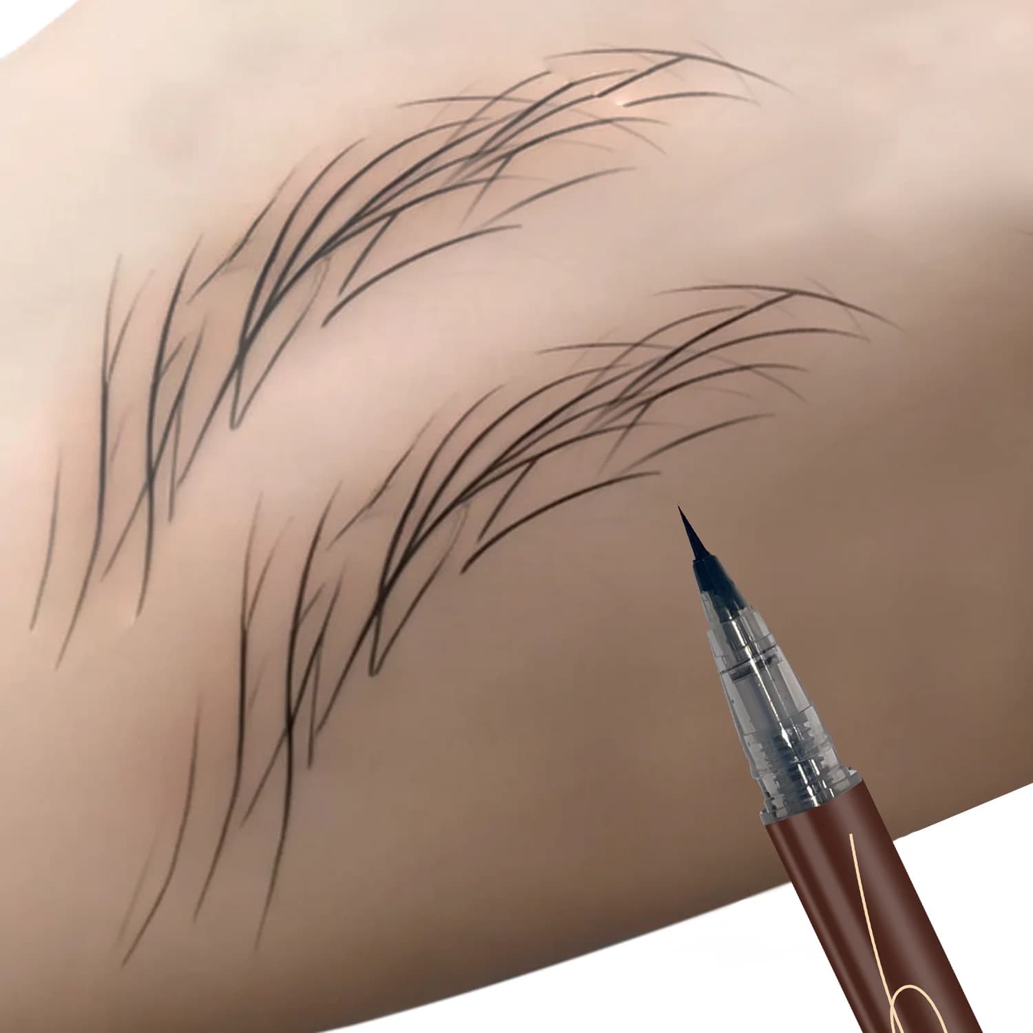 Ultrafine Ultrafine Eyeliner Professional Fluid Waterproof sweat proof eyebrow double purpose durable artistic makeup