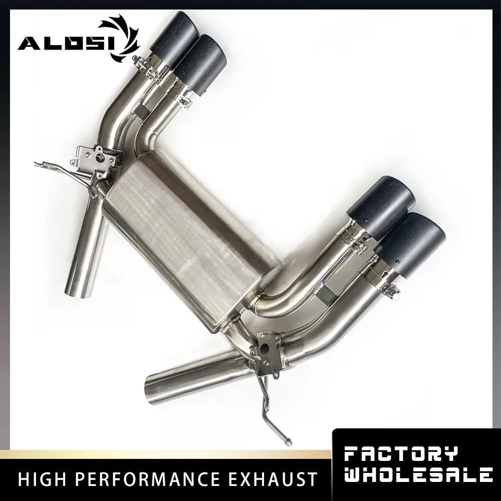 Per BMW M2/M2C F87 3.0T 2014-2019 Catback controllato da valvola Tuning di scarico Ad alte prestazioni Tuning di scarico Prestazioni da corsa