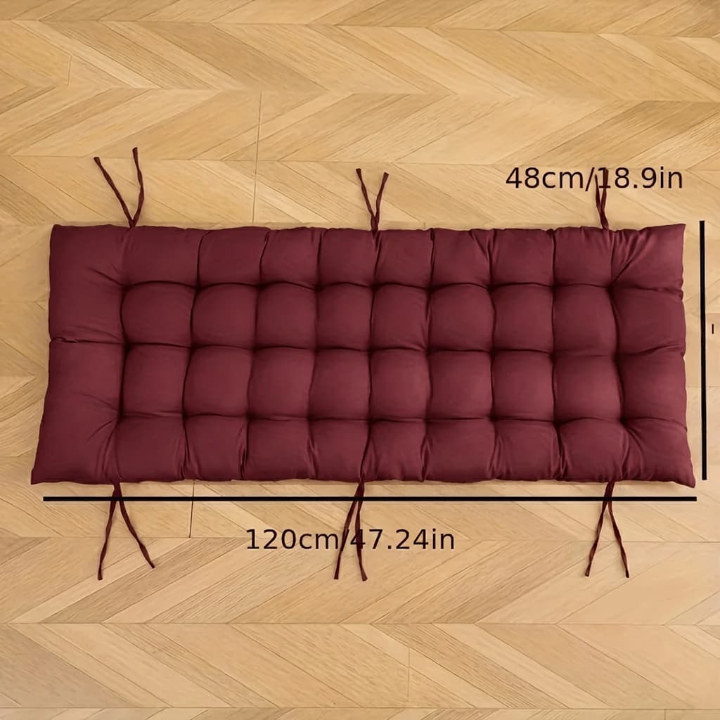 Cuscini per Divano 120x48cm, Cuscini Caldi e Confortevoli Adatti per Sedie Sospese, Panche, Divani, Letti Pieghevoli