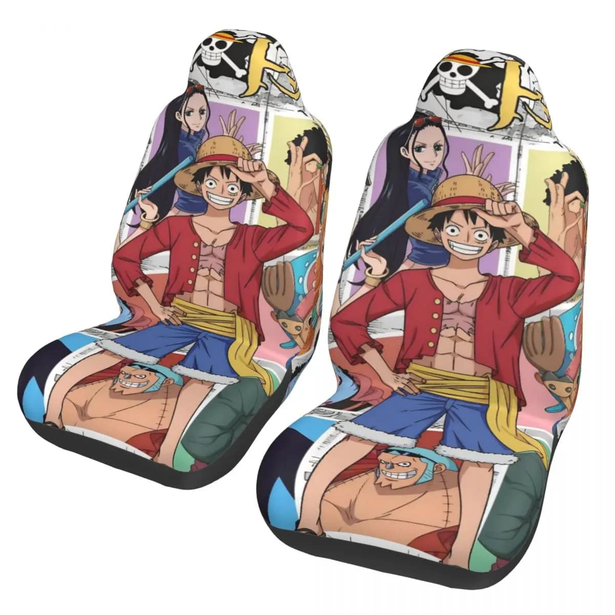 Universal Car Seat Cover One Piece Four Seasons AUTOYOUTH Car Seat Mat in Japanese Manga Polyester