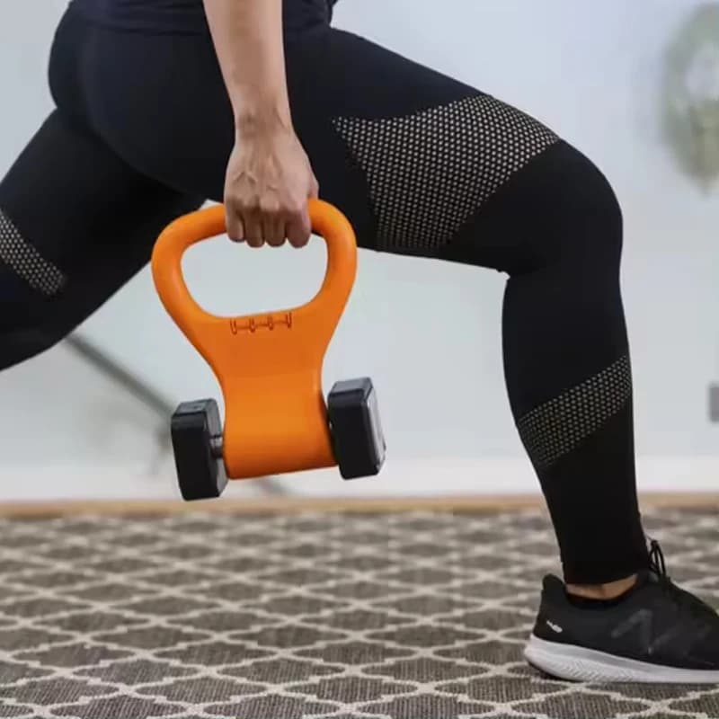 Hot Sale Adjustable portable weights Kettlebell Gym clamps Fitness equipment manufacturer Premium free weights Comfort handle