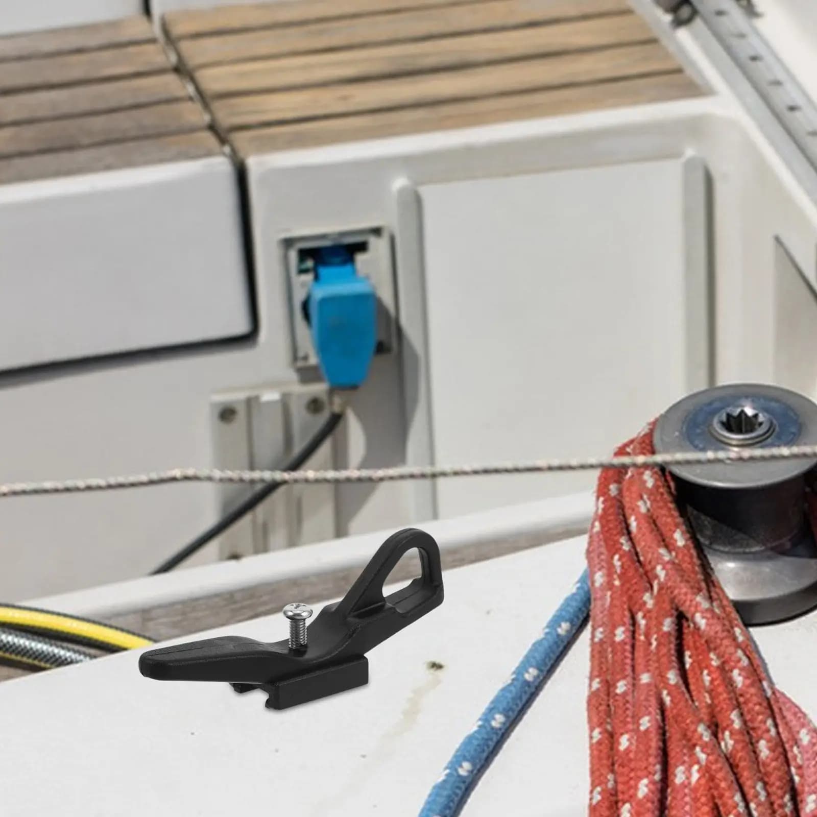 Bitta da Ancoraggio Marina in Nylon Resistente per Kayak, Fissaggio Corde, Accessori per Manutenzione Yacht e Navi