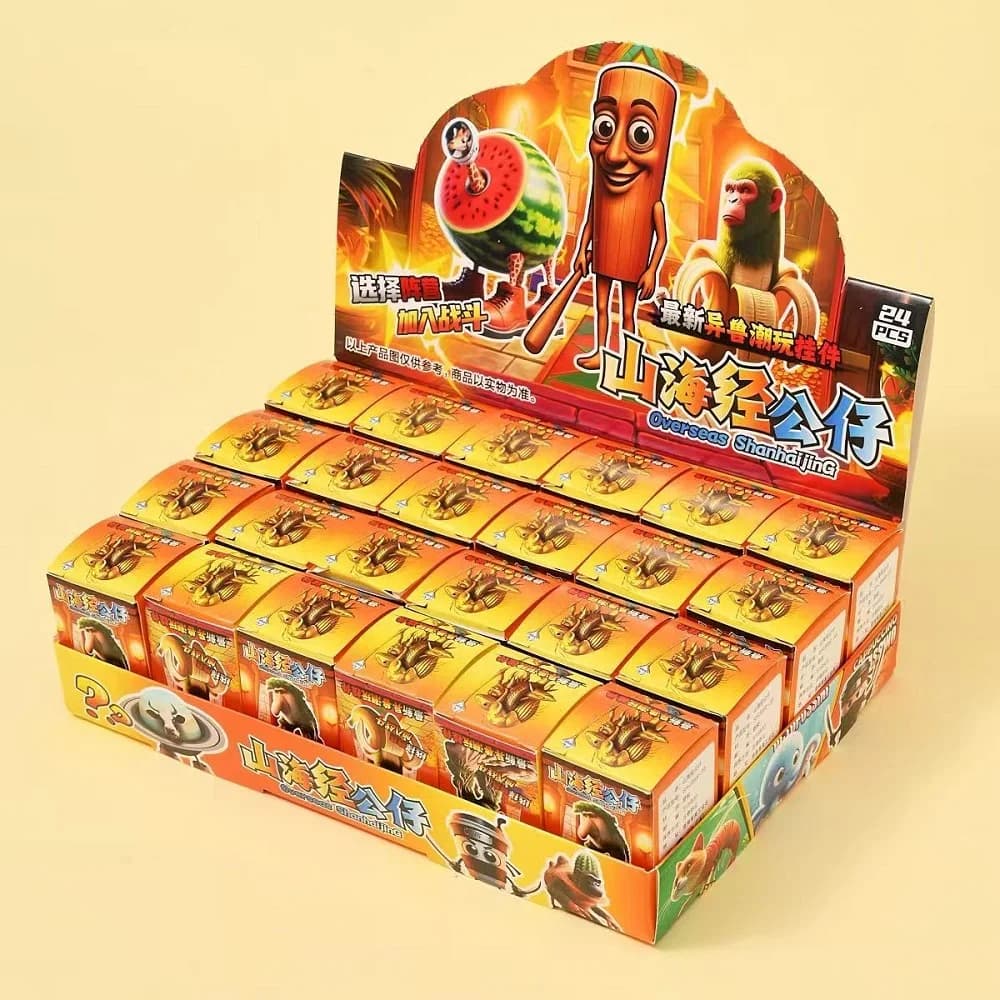Nuovissimo Giocattolo Italiano Brainrot Blind Box, Figure Tungtungtung Sahur Tralarero Tralala Bombardinocrocodilo, Portachiavi, Regalo di Compleanno