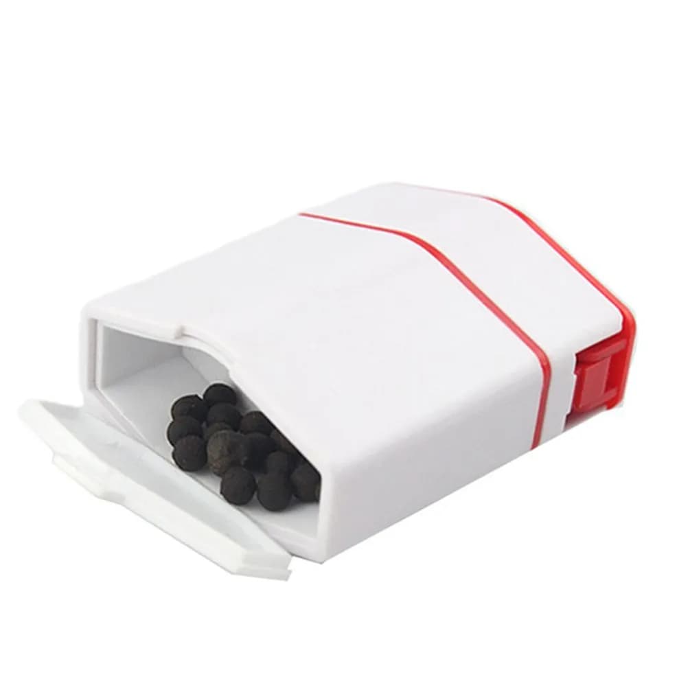 Compact Pill Cutter Box Portable Medicine Splitter for Pills Vitamins Supplements Effortlessly Divide Large Small Tablets