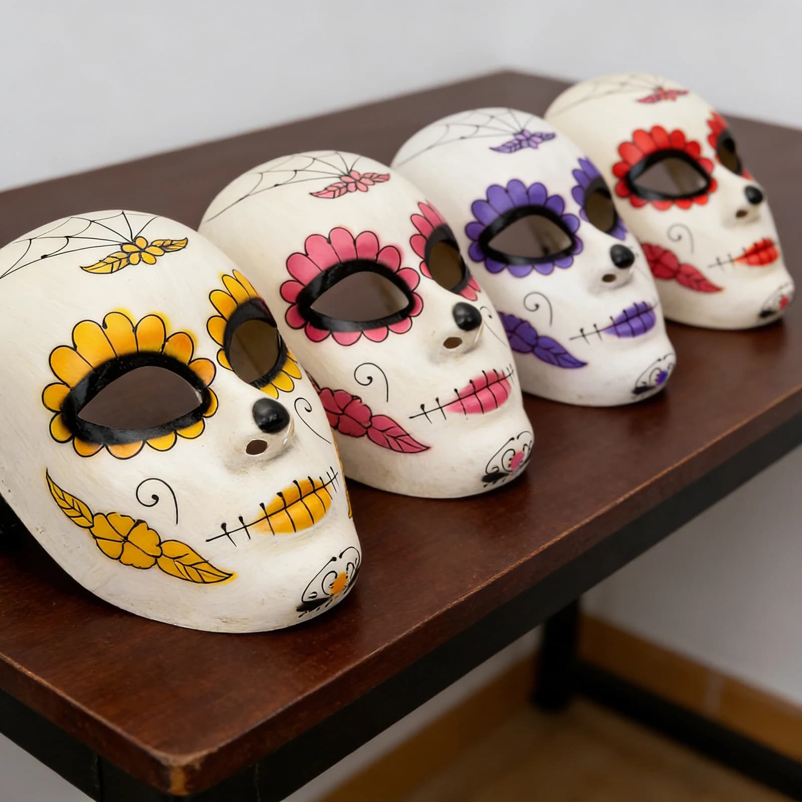Maschera per Festa di Carnevale, Maschera Veneziana, Motivi Unici, Maschera per il Giorno dei Morti, Accessorio Unisex per Costumi, Accessorio Unico per Abbigliamento, Maschera Decorativa Perfetta per Giochi di Ruolo