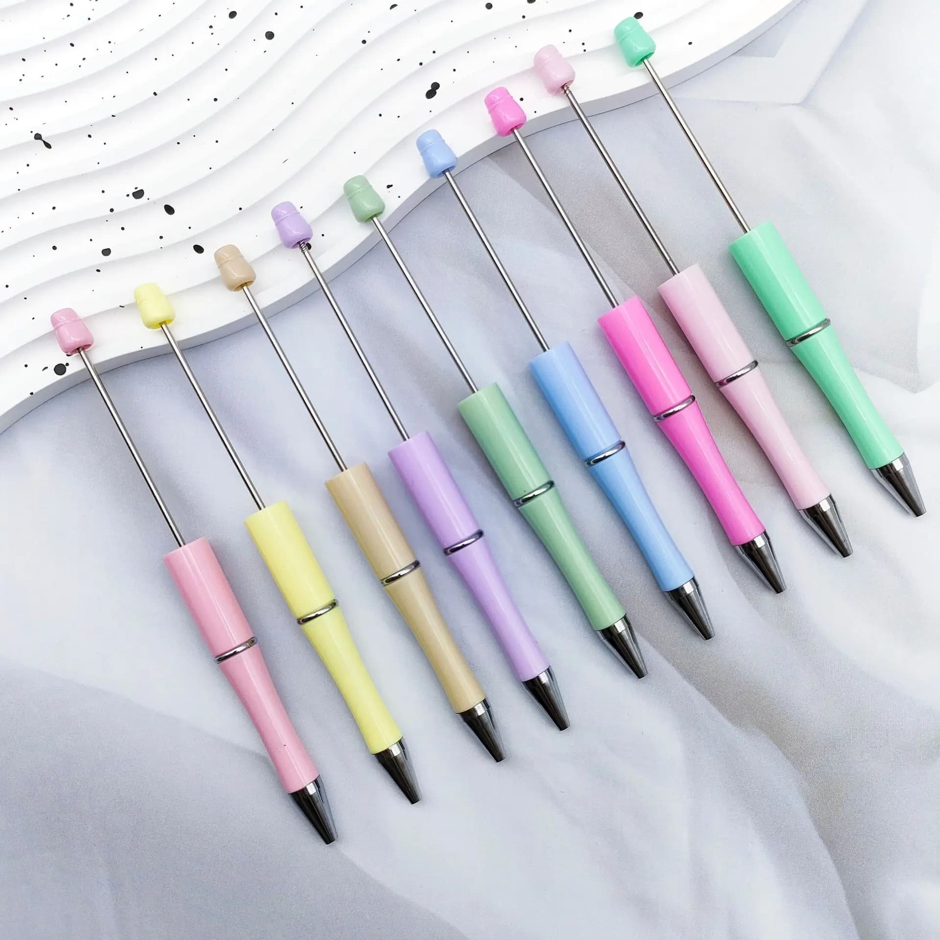 20 pezzi eleganti penne con perline penne a sfera fatte a mano per le donne penne regalo perfette bomboniere forniture di cancelleria per ufficio scolastico