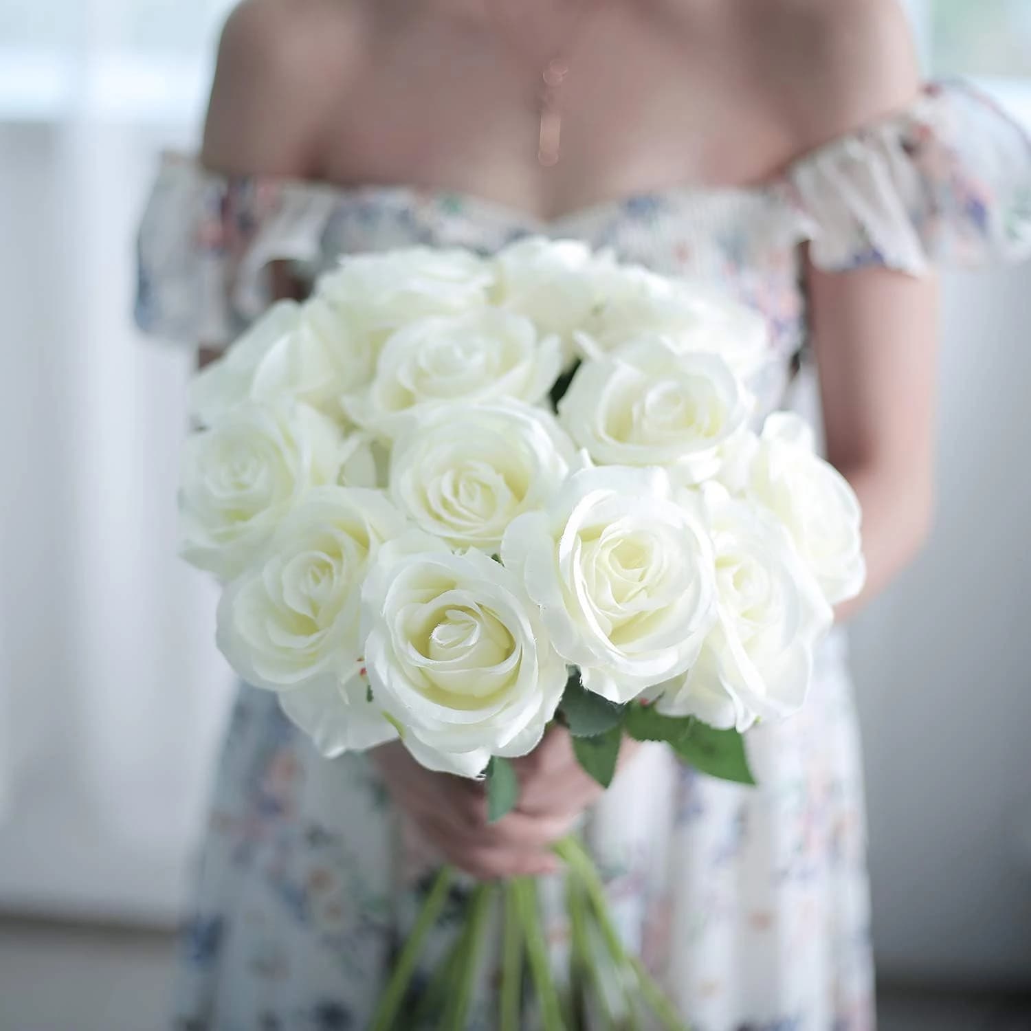 Artificial Pink Flowers, Bridal Bouquet, Wedding Decorations and Festivals, Garland, Vase Filling, Home, Room, Garden, Feast, Fin Plant, Gift, Decorative Item