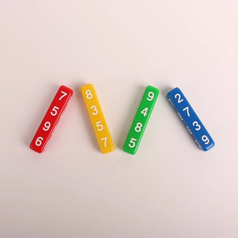 4pcs/lot Quick Calculation Props Maths Magic Learning Education Toys Abacus Educational Toy Party Game Gifts