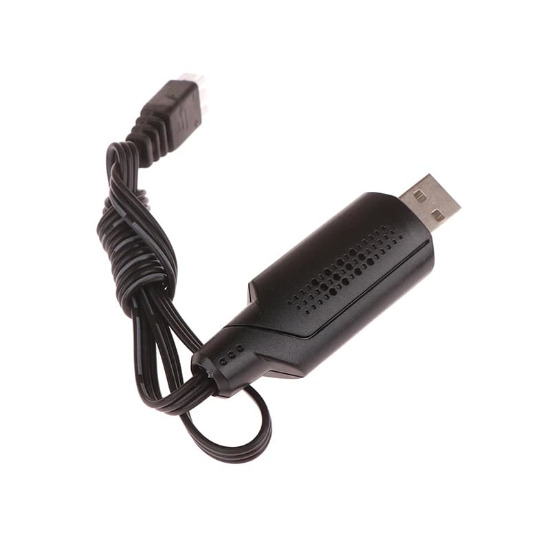USB charger 2S 7.4V 1A for Lipo 7.4V 2S batteries with XH-3P connectors Auto RC drones boats Batteries 7.4V USB charging cable