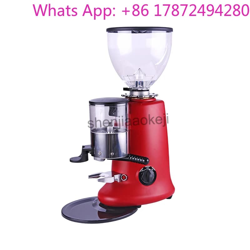 1pc Metal Material Coffee Bean Grinder Electric Commercial Italian Special Mill Household Grinding Machine 220v 350w