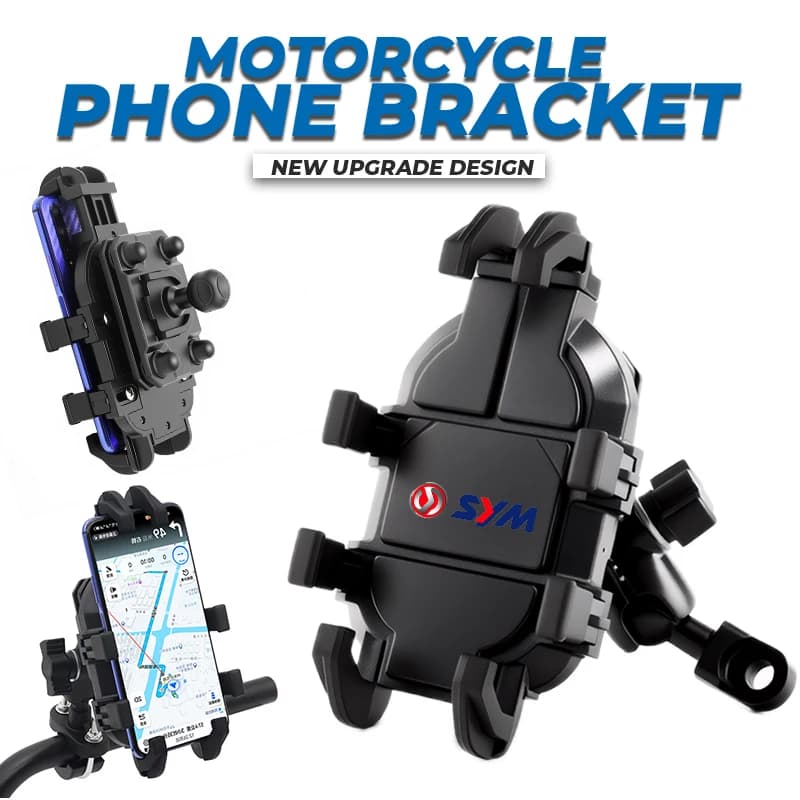 Supporto per telefono 360 ° Staffa di supporto per moto girevole antiscivolo per SYM Joymax Z Maxsym Cruisym GTS300 GTS 300 300i