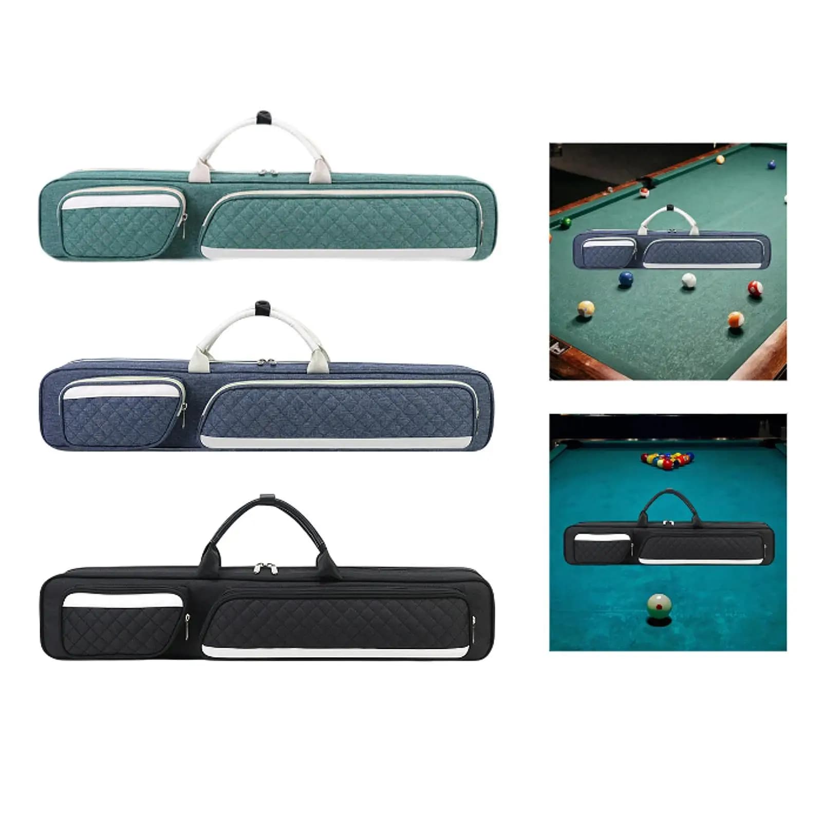 Custodia per bastoncini da biliardo Custodia per bastoncini Accessori da biliardo Contenitore Organizzatore Custodia per stecche da biliardo Borsa per stoccaggio aste