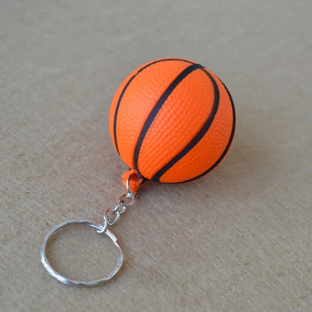 24 portachiavi a forma di rugby, basket, calcio e baseball, eleganti e unici, decorazione per portachiavi, regalo di laurea