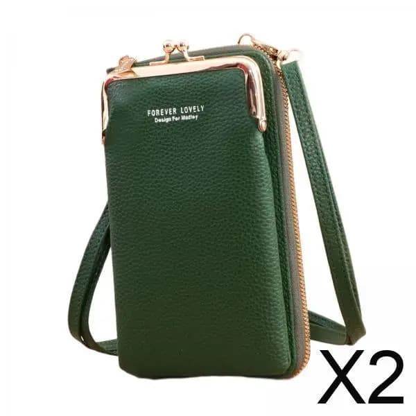 Designer Style Luxury Cellular Bag, Small PU Wallet, Women Shoulder Bag, For Casual Exit