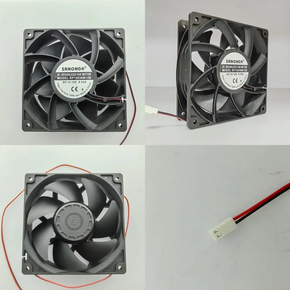 Ventola di Raffreddamento DC 12V 0.52A 12038 per Console di Gioco, Laptop, PC Desktop, Server, Dissipatore di Calore per PS5, Xbox, Accessori PC