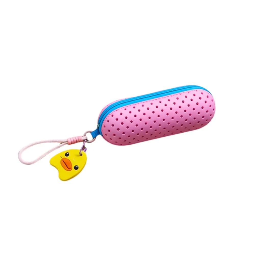 Custodia Morbida per Occhialini da Nuoto in Materiale EVA, Design Traspirante, Borsa Portatile per Occhiali, Organizer Anti-Graffio e Impermeabile per Occhiali