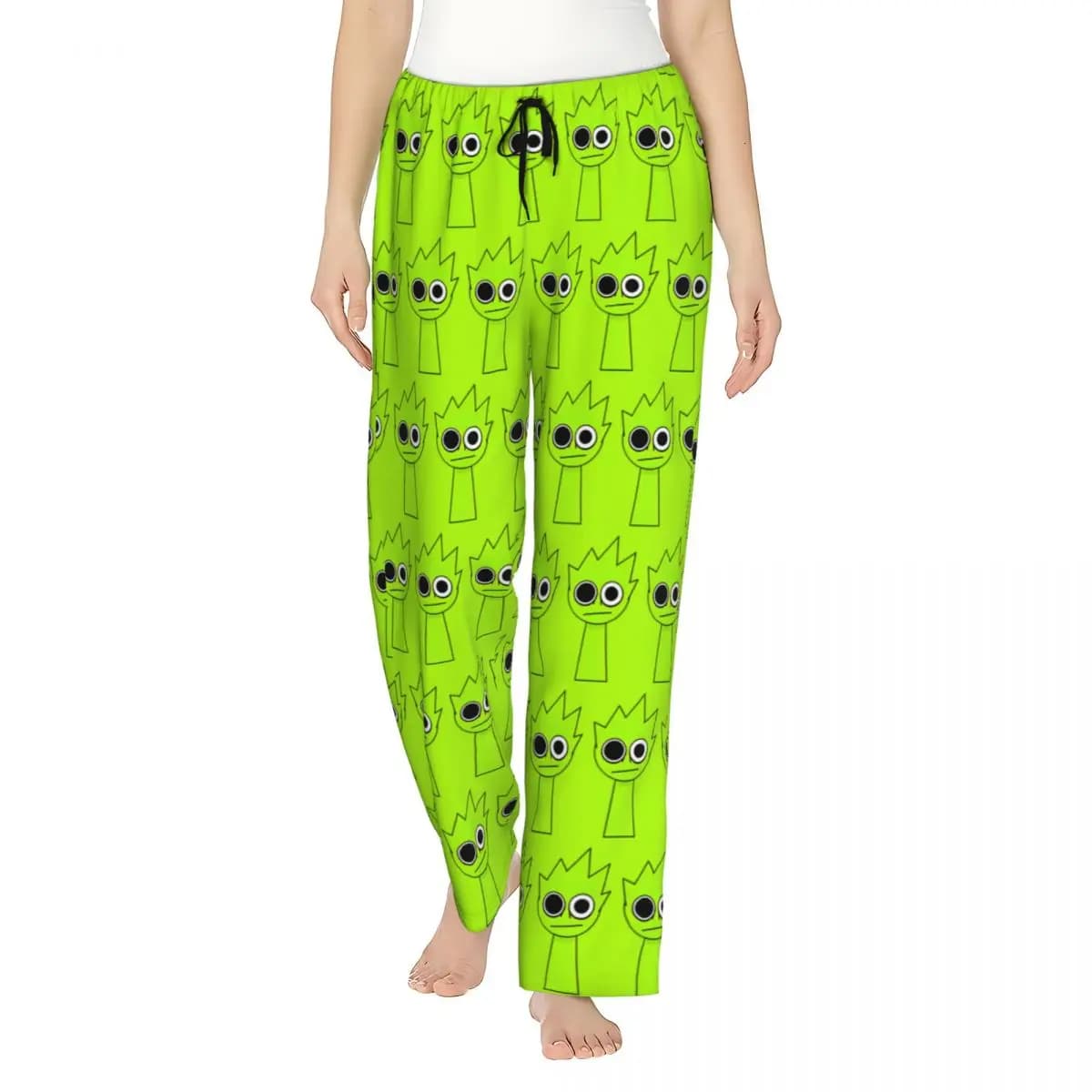 Girl's Pajama Pants OWAKCX Sprunki Lounge Pants Comfy Cartoon Game Sleep Bottoms Dorm