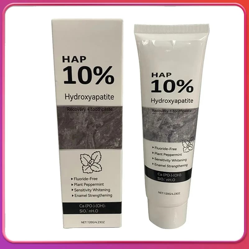 10% nano-hydroxyapatite toothpaste reduces teeth stains strengthens fresh breath stain whitening toothpaste supplies for tooth care