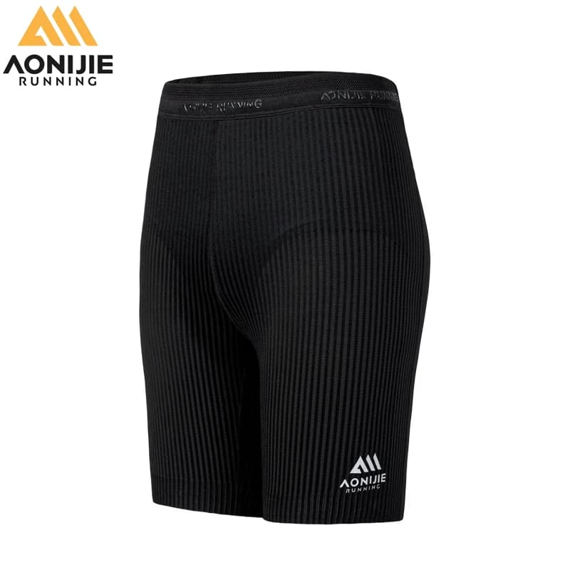 AONIJIE FW5183 pantaloncini attillati atletici per le donne leggings sportivi traspiranti e ad asciugatura rapida per la corsa maratona ciclismo yoga