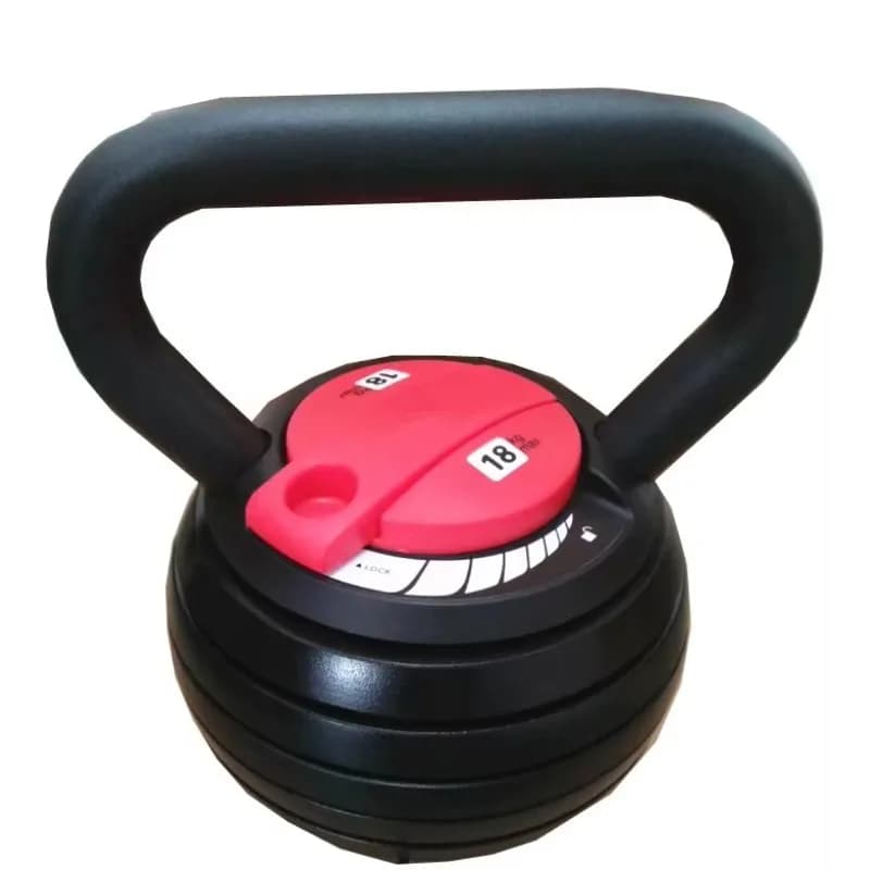 Set di kettlebell regolabili di livello competizioni, costruzione in ferro per allenamento in palestra e fitness professionale