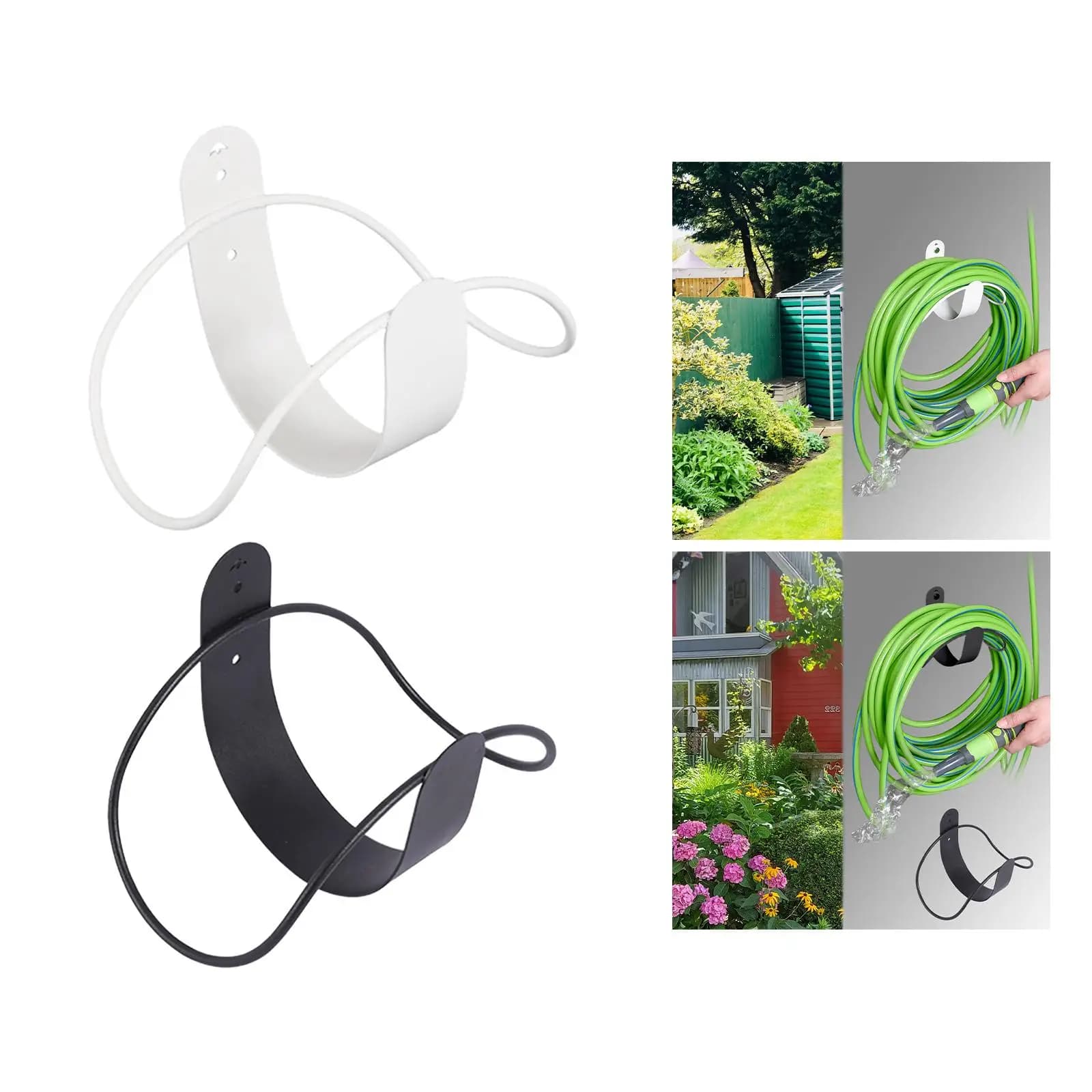 Garden Tube Stand Resistant, Courtyard Hose Bracket, Terrace, Garage