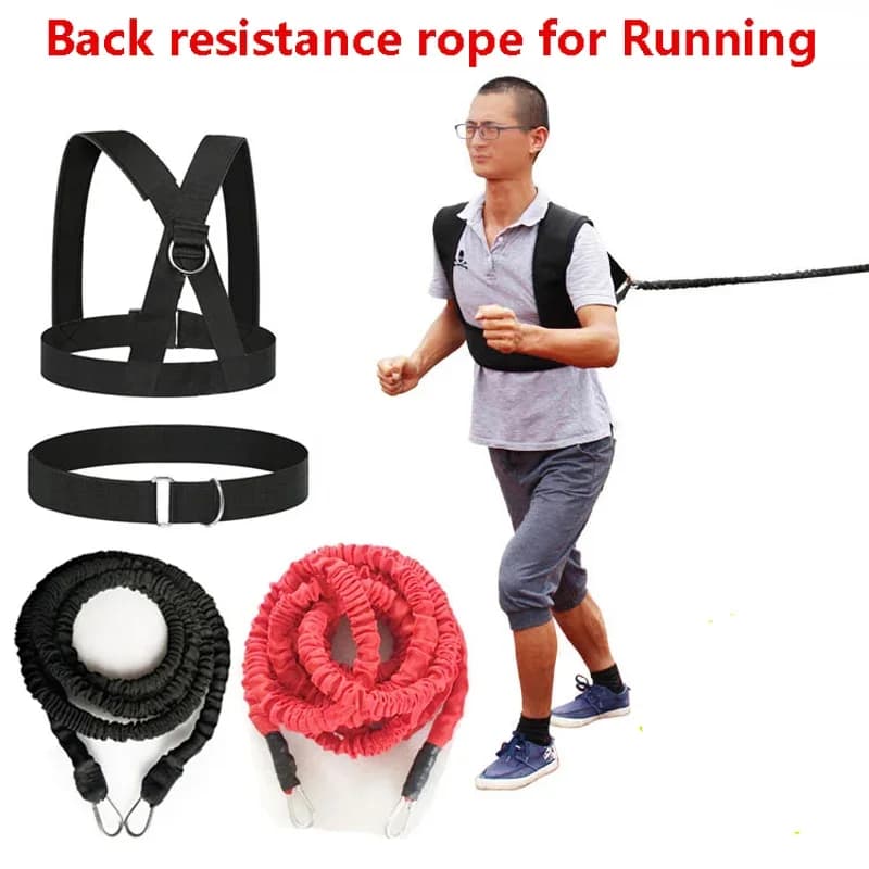 Sprint Dash track and racing rope resistance for football, basketball, powerful force, explosive force