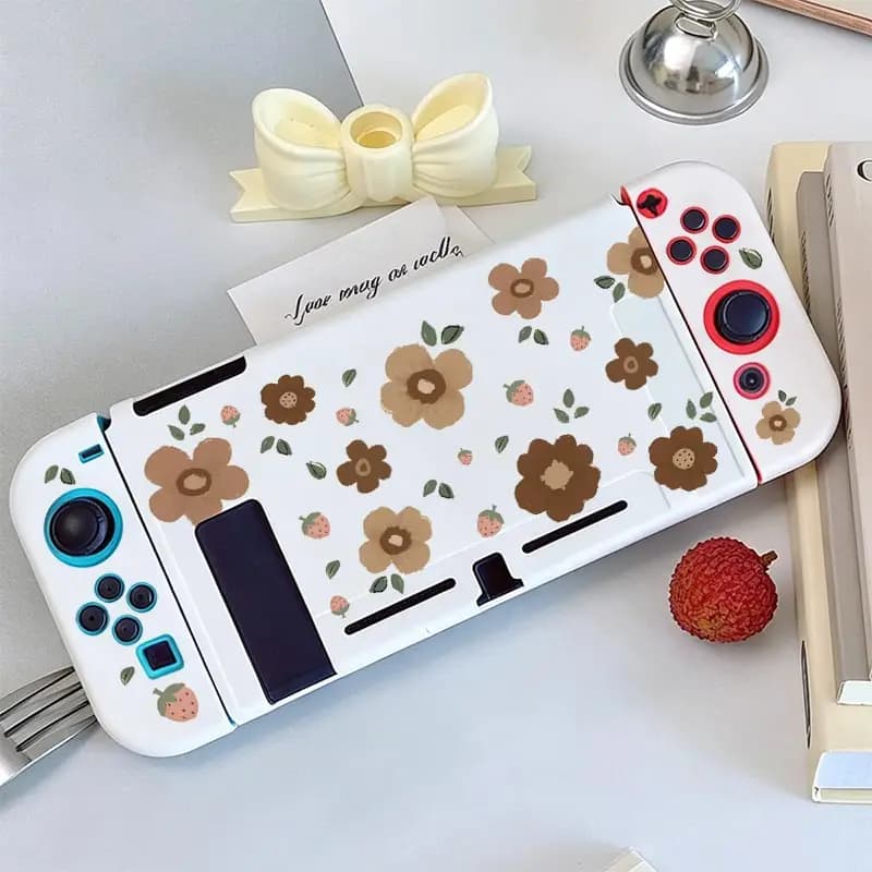Anti-Falling Soft Shell Cover Comfortable Grip Easy To Install for Nintendo Switch NS Sweat Slip-Resistant Controller Case