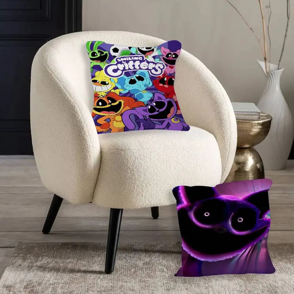 Critters CATNAP DOGDAY fodera per cuscino, fodera per cuscino del divano, decorazione per la casa, regalo per bambini