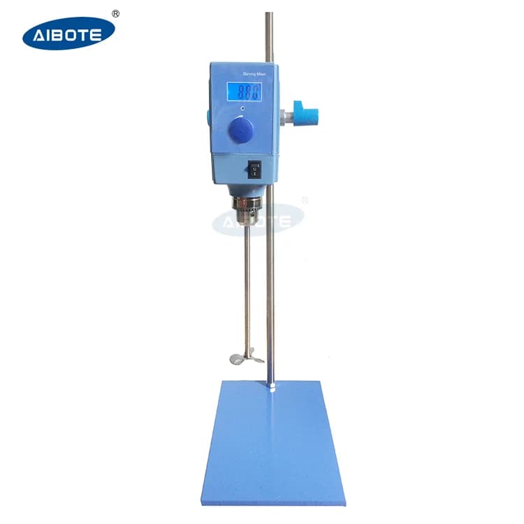 Agitatore per vernice da laboratorio Frullatore elettrico digitale per crema Agitatore sopraelevato Miscelatore da 50 litri