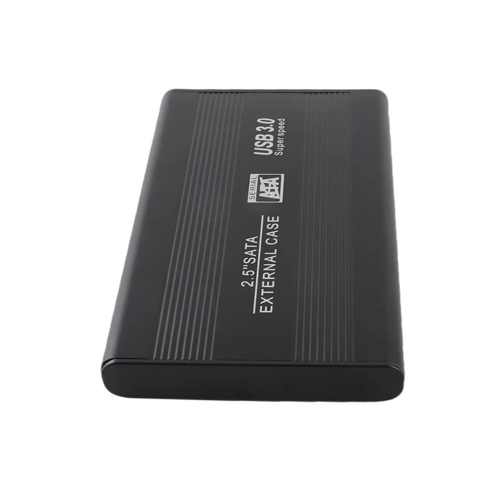 Plug and Play External Hard Drive Enclosure Not Inclube Hard Disk Black 2.5 Inch HDD Enclosure High Speed