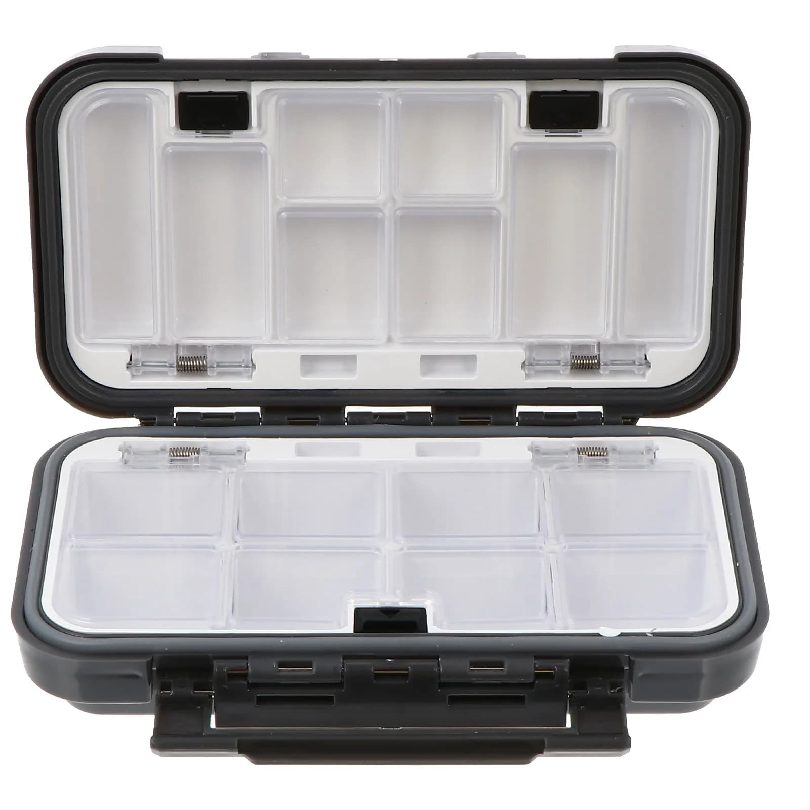 1 Pezzo Mini Portapillole in ABS, Organizzatore Portatile per Medicinali da Viaggio, Contenitore Sigillato per Uso Quotidiano e Accessori da Pesca