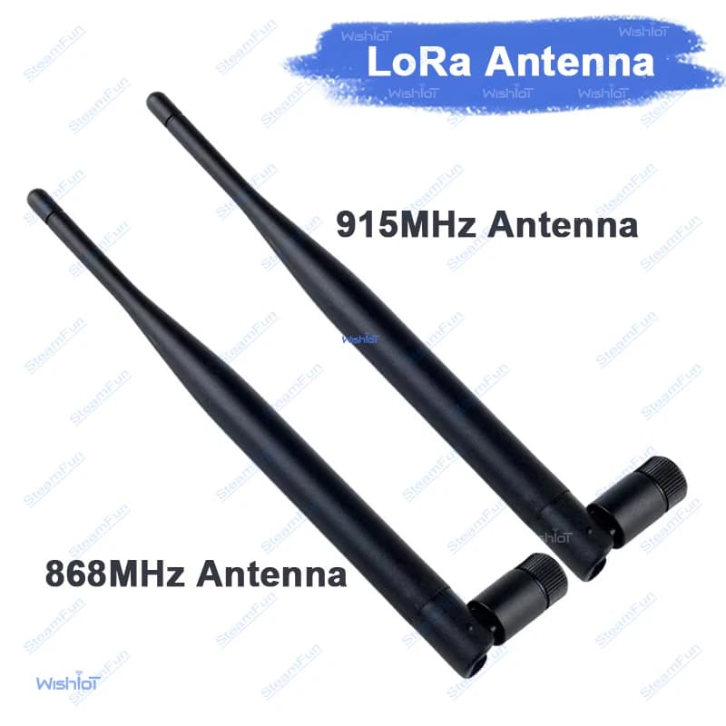 2 Antenne LoRa 868MHz 915MHz 5dBi SMA Femmina Omnidirezionali per Progetti IoT LoRaWAN Arduino