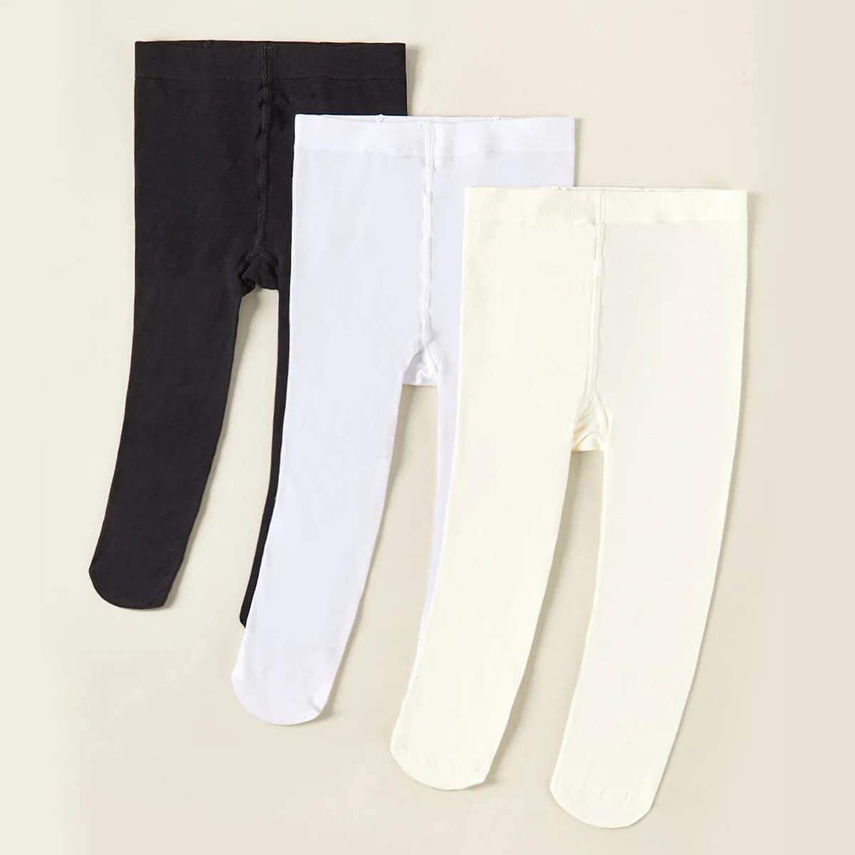 3 pz/set da 0 a 3 anni estate bianco nero rosa beige bambini collant balletto danza collant per ragazze calza bambini collant solido
