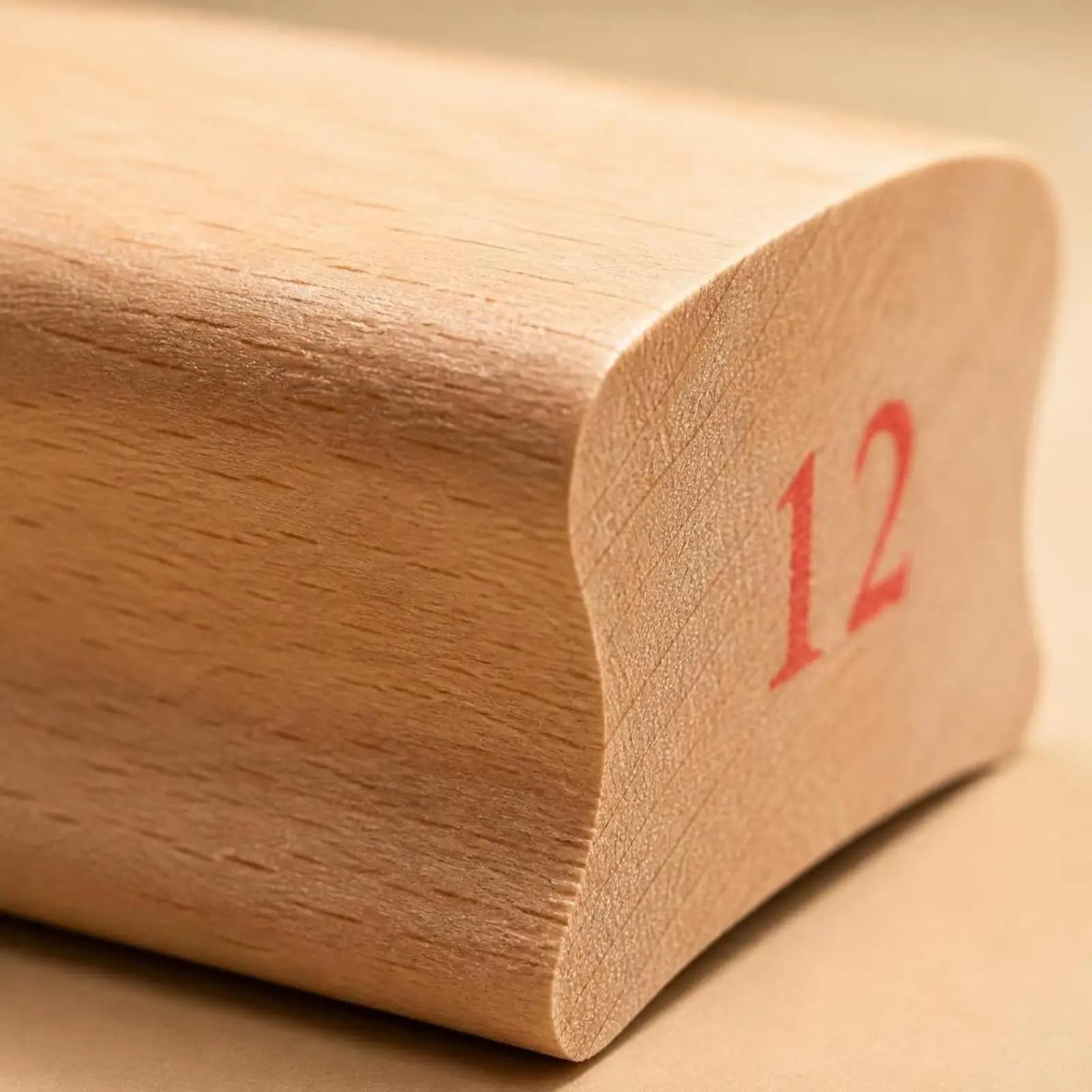 Ergonomic Wood Fret Polishing Block for Guitar Fret Leveling Sanding Tool with Contoured Body